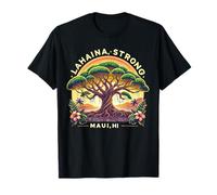 T-shirt Lahaina Strong Banyan Tree Graphic Maui Hawaii Maglietta