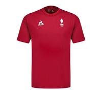 T-shirt Le Coq Sportif Paris 2024 N° 3 Rouge S