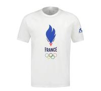 T-shirt Le Coq Sportif Paris 2024 N° 5 Blanc S