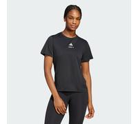 ADIDAS PERFORMANCE Maglia funzionale 'Adidas x Les Mills' nero / bianco, Taglia M-L