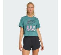 T-SHIRT LES MILLS MOVERS GRAPHIC Preloved Teal XS
