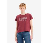 T-shirt Levi's Graphic Boxy manica corta rosso spento donna - S