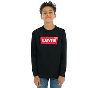 Levi's Lvb L/S Batwing Tee, Maglia a maniche lunghe Bambini e ragazzi, Nero (Black), 4 anni