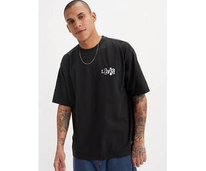 T shirt Levi's® Skateboarding stampata Nero / Black levi > all