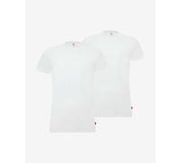 T-shirt Levi's Solid Crew manica corta bianco (2 unità) - S