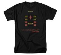 T-Shirt Licenziata Dell'Adulto Kitt Console Di Knight Rider
