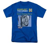 T-Shirt Licenziata Haynes Starfleet Tricorder Di Star Trek