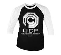 T-Shirt Licenziata Robocop - Omni Consumer Products Manica 3/4 Taglie S-XXL