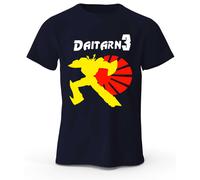 T-SHIRT L'IMBATTIBILE DAITARN 3 Cartoon MAGLIETTA l'invincibile uomo d'acciaio