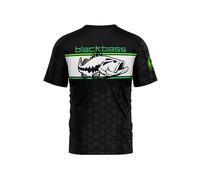 T-shirt Linear Black Bass