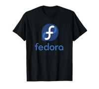 T-shirt Linux Fedora Lover, tagline e logo, maglietta Open Source Os Maglietta