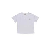 T-shirt Liu Jo da donna, in puro cotone, colore bianco, codice WA5154 J6308.