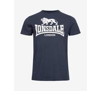 Lonsdale Logo T-Shirt, Blu Navy, XXXXXL Uomo