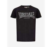 T-shirt Lonsdale Thrumster a maniche corte nero grigio - XL