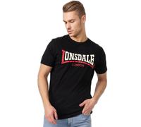 Lonsdale London Two Tone T-Shirt, Schwarz, 3XL Uomo