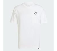 adidas sportswear - M L SLIDE PKT T Bianco - Abbigliamento - Taglia M M Bianco