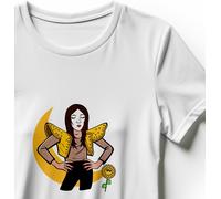 T-shirt Lucio Corsi "Volevo essere un duro" tutte le taglie, Grafica Esclusiva