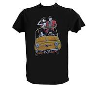 T Shirt Lupin Uomo Bambino Arsenio Lupin Jigen Ghemon Margot Anime Maglietta Cartoni Animati Anni 90, Bambino 5-6 Anni
