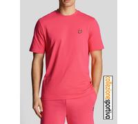 T-SHIRT LYLE & SCOTT PLAIN COTONE 100% - TS400VOG_W588 col. rosa