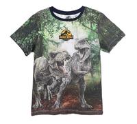 T-SHIRT M.C. JURASSIC WORLD BAMBINO RAGAZZO 3/8 ANNI SUN CITY - VH1202BLU
