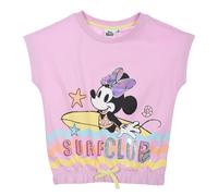 T-SHIRT M.C. MINNIE DISNEY MAGLIETTA CORTA BAMBINO 100% COTONE - EX1193LILLA