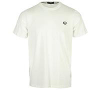 T-shirt con scollo rotondo Fred Perry Blanc L