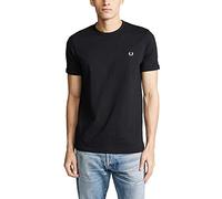 Fred Perry RINGER TEE men Shortsleeves black in taglia:XL