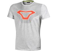 T-Shirt Macna Logo Bianco Arancio XXL