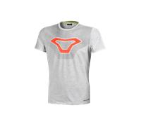 T-Shirt Macna Logo Bianco Arancio L