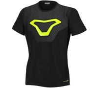 Macna Logo, maglietta donna XXL female Nero/Giallo Fluo