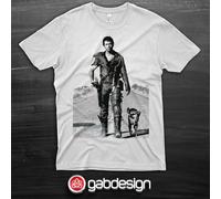 T-shirt Mad Max Film tribute Mel Gibson - 100% cotton