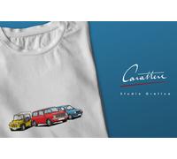 T-SHIRT MAGLIA AUTO AUSTIN MINI MOKE, CLUBMAN TRAVELLER e METRO