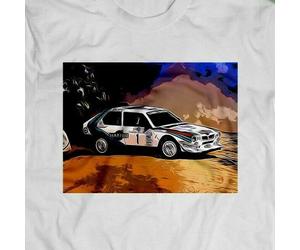 T-SHIRT MAGLIA AUTO LANCIA DELTA S4 RALLY WRC CHAMPION GRUPPO B