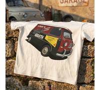 T-SHIRT MAGLIA AUTO VINTAGE FIAT 600 MULTIPLA CORIASCO ABARTH | TUTTE LE TAGLIE