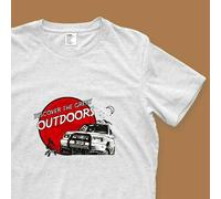 T-SHIRT MAGLIA AUTO VINTAGE SUZUKI VITARA "DISCOVER THE GREAT OUTDOORS " S-XL