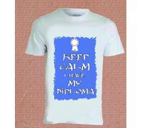 T-SHIRT maglia nera in cotone SE VOLEVO PIACERE A TUTTI NASCEVO NUTELLA