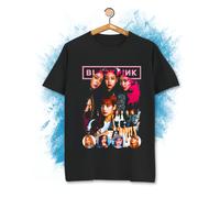 T-shirt Maglia BlackPink idea regalo, girl band Corea del Sud K-Pop