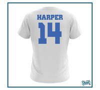 T-shirt Maglia da Uomo Bambino di Holly e Benji New Team Calcio Cartoni Animati