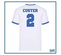 T-shirt Maglia Maglietta Tshirt da Uomo Calcio Holly e Benji New Team Manga Blu