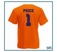 T-shirt Maglia Maglietta Tshirt da Uomo Calcio Holly e Benji New Team Manga Blu