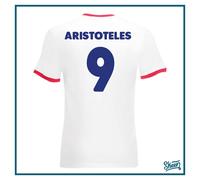 T-shirt Maglia Maglietta Tshirt da Uomo Calcio Longobarda Aristoteles Lino Banfi