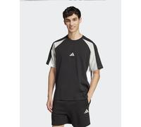 ADIDAS SPORTSWEAR Maglia funzionale 'ESS' verde pastello / nero, Taglia M