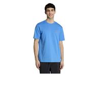 T-shirt maglia maglietta UOMO Adidas Royal Summer Slide Trim Graphic Cotone