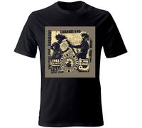 T-Shirt maglia maglietta Uomo manica corta vari colori cotone Rock