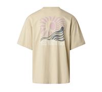 T-shirt Maglia Maglietta UOMO The North Face Sun Oversize Graphic Beige Stone