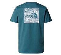 T-shirt maglia maglietta UOMO The North Face Verde Box NSE Celebration Tee
