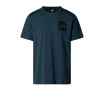 T-shirt maglia maglietta UOMO The North Face Verde cipresso FINE SS Cotone