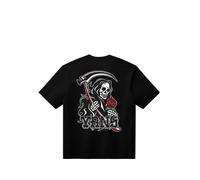 T-shirt maglia maglietta UOMO Vans Nero So Long Reaper SS Tee Cotone