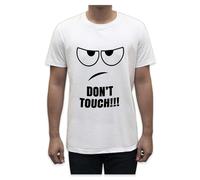 T-Shirt Maglia Personalizzata Divertenti don't touch