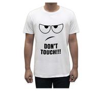 T-Shirt Maglia Personalizzata Divertenti don't touch